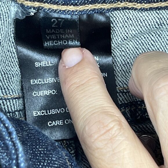 Touch by Alyssa Milano Dark Blue Boot Cut Jeans - Picture 7 of 12